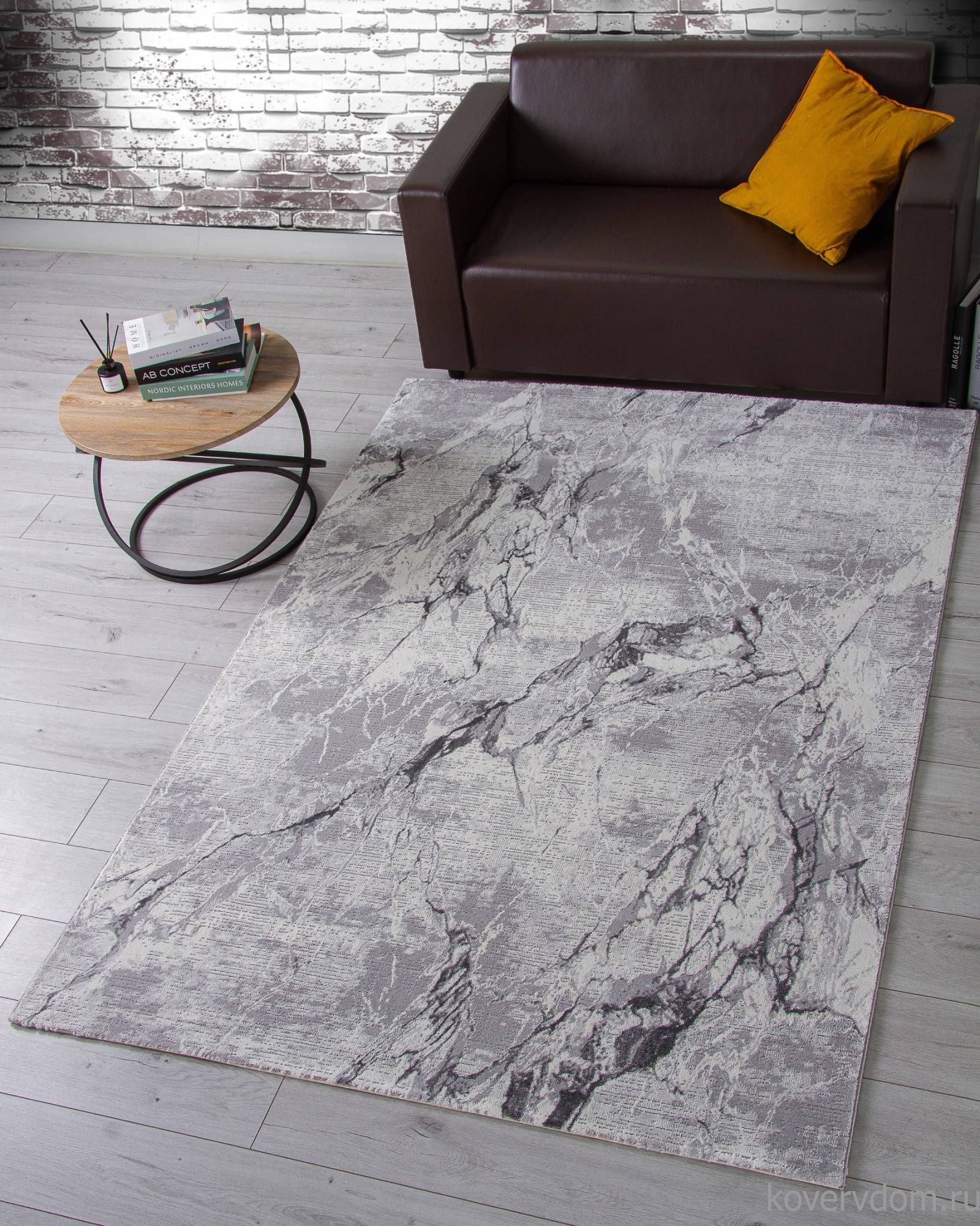 Ковер NENSI GL071G GREY / GREY