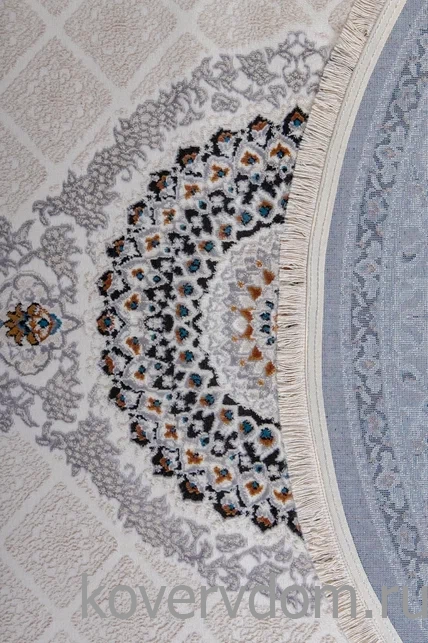 Ковер Amira 4836A L.Grey-L.Grey Овал