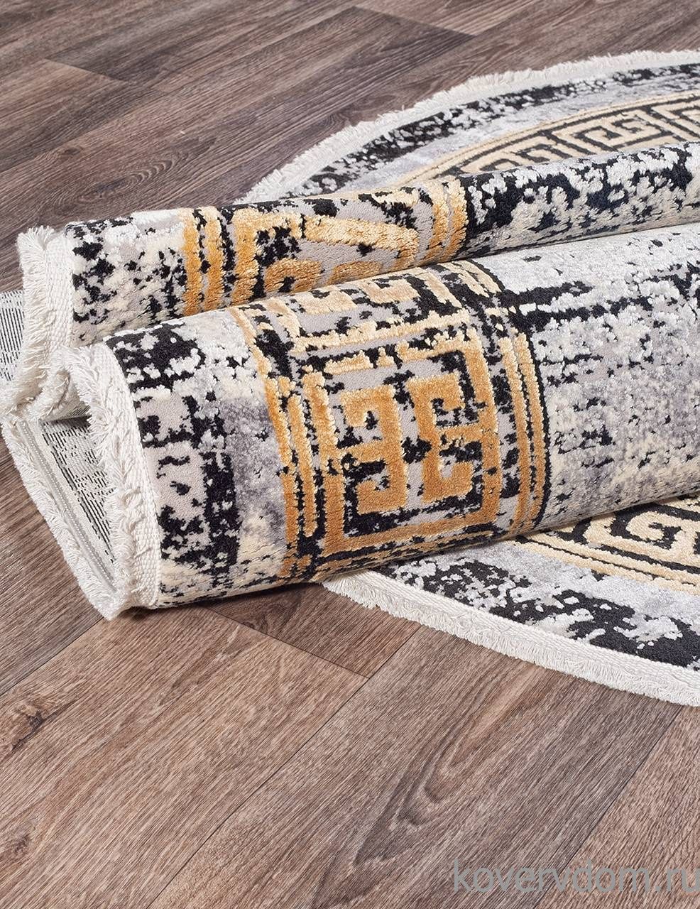 Ковер ERVA 18119 GRAY / TERRA Овал