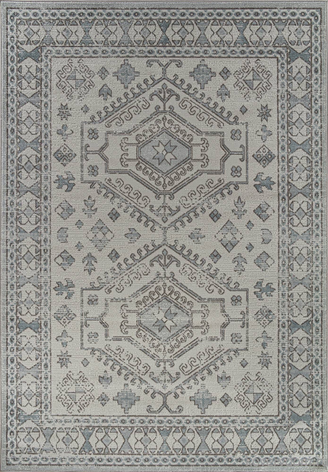 Ковер DONA F526 CREAM-BLUE Ковер DONA F526 CREAM-BLUE