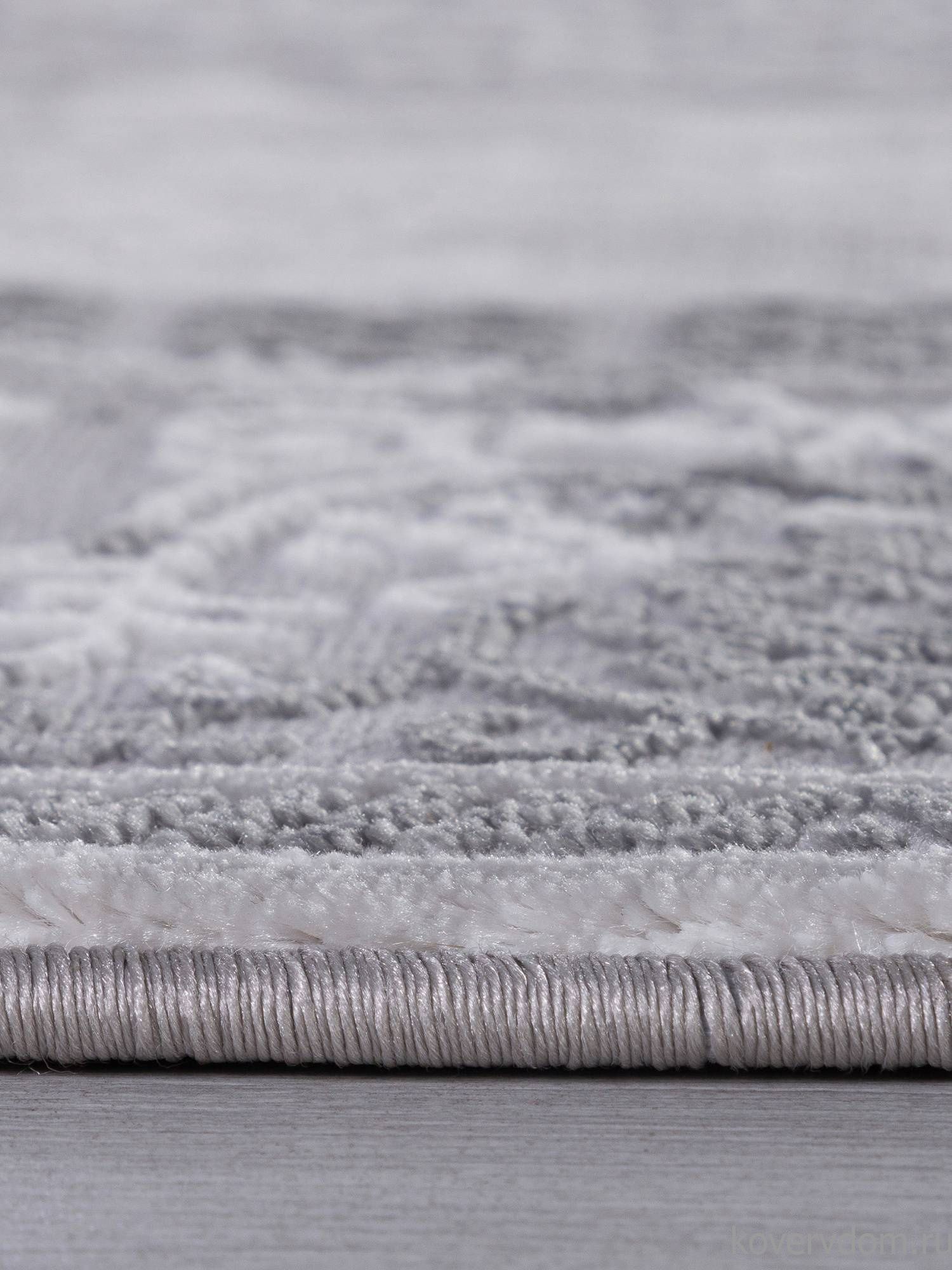 Ковер SIROCCO F163AQ GREY / D.GREY Овал