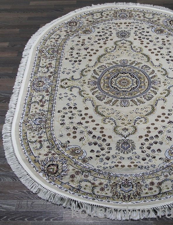 Ковер MASHAD PRESTIGE 02847A CREAM / CREAM Овал