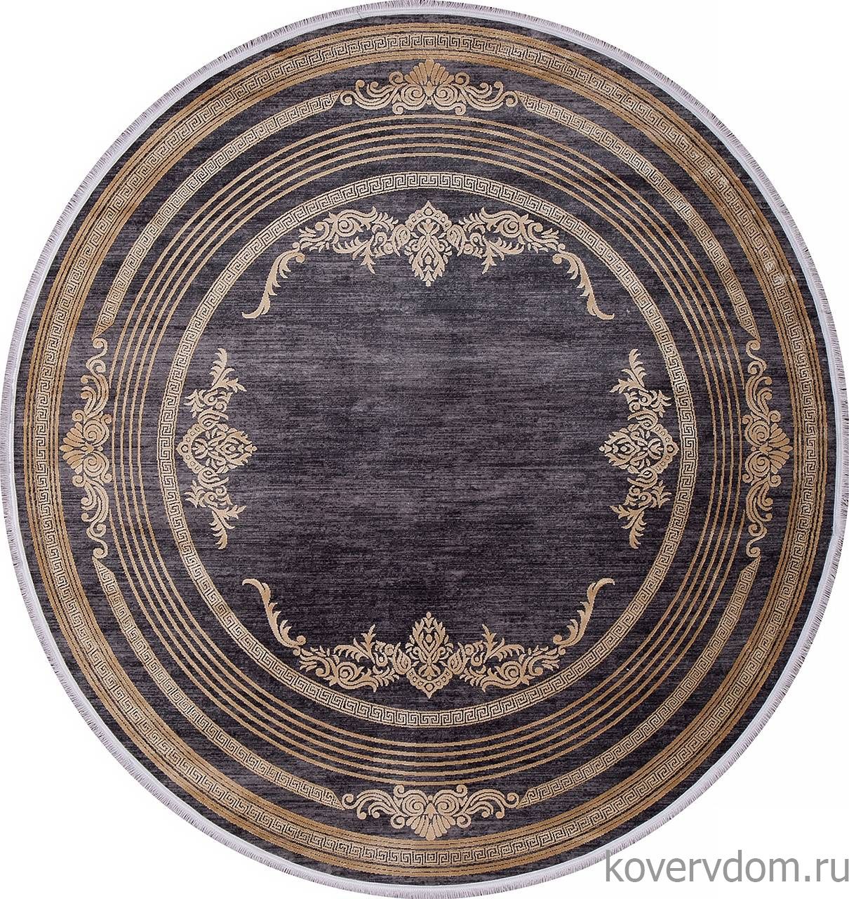 Ковер MILANO 21071Y D.GREY / L.YELLOW Круг