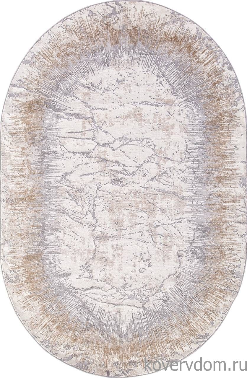 Ковер MODA 9805 ACIK GRI Овал