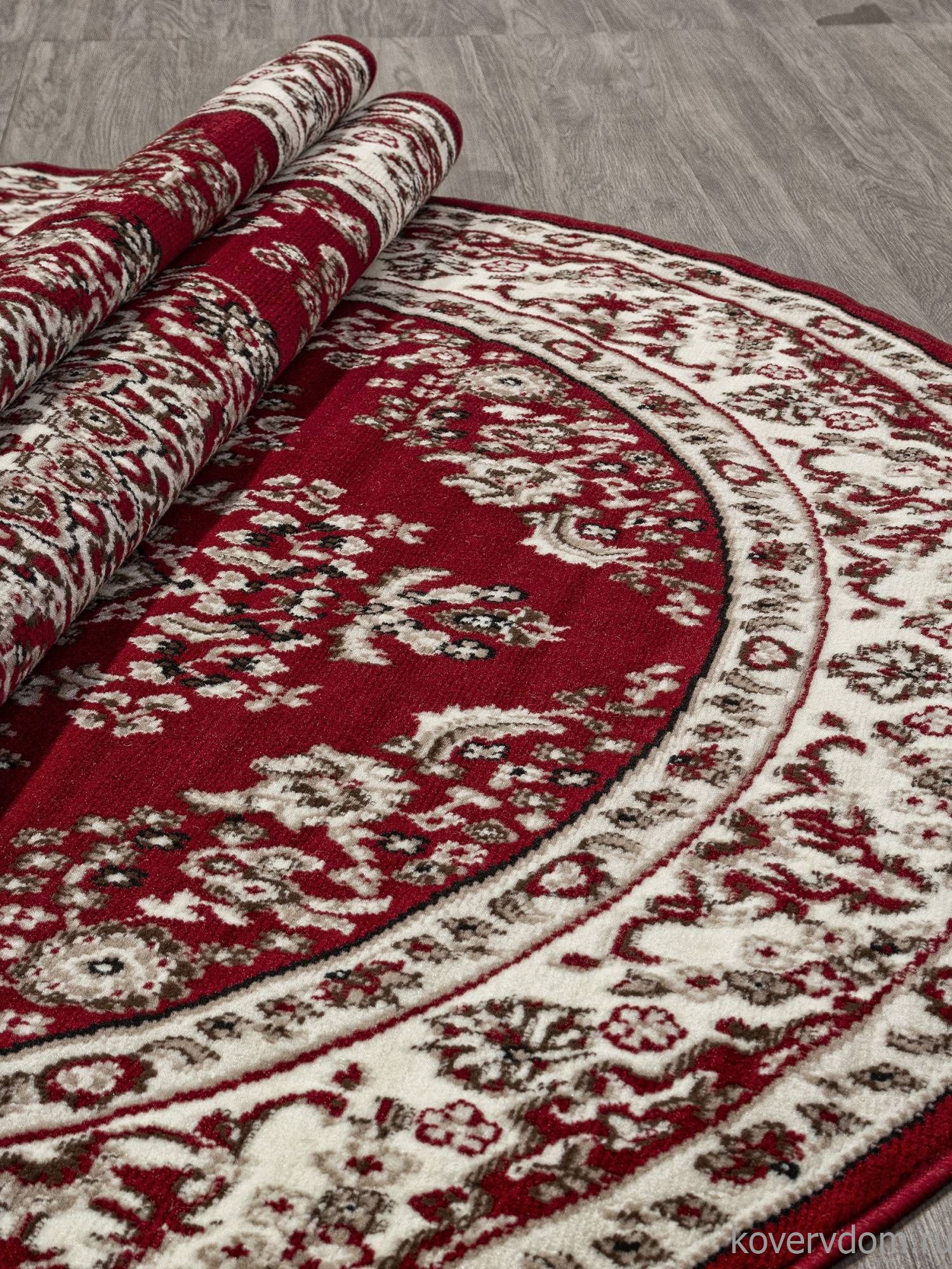 Ковер GAVANA D285 RED Овал