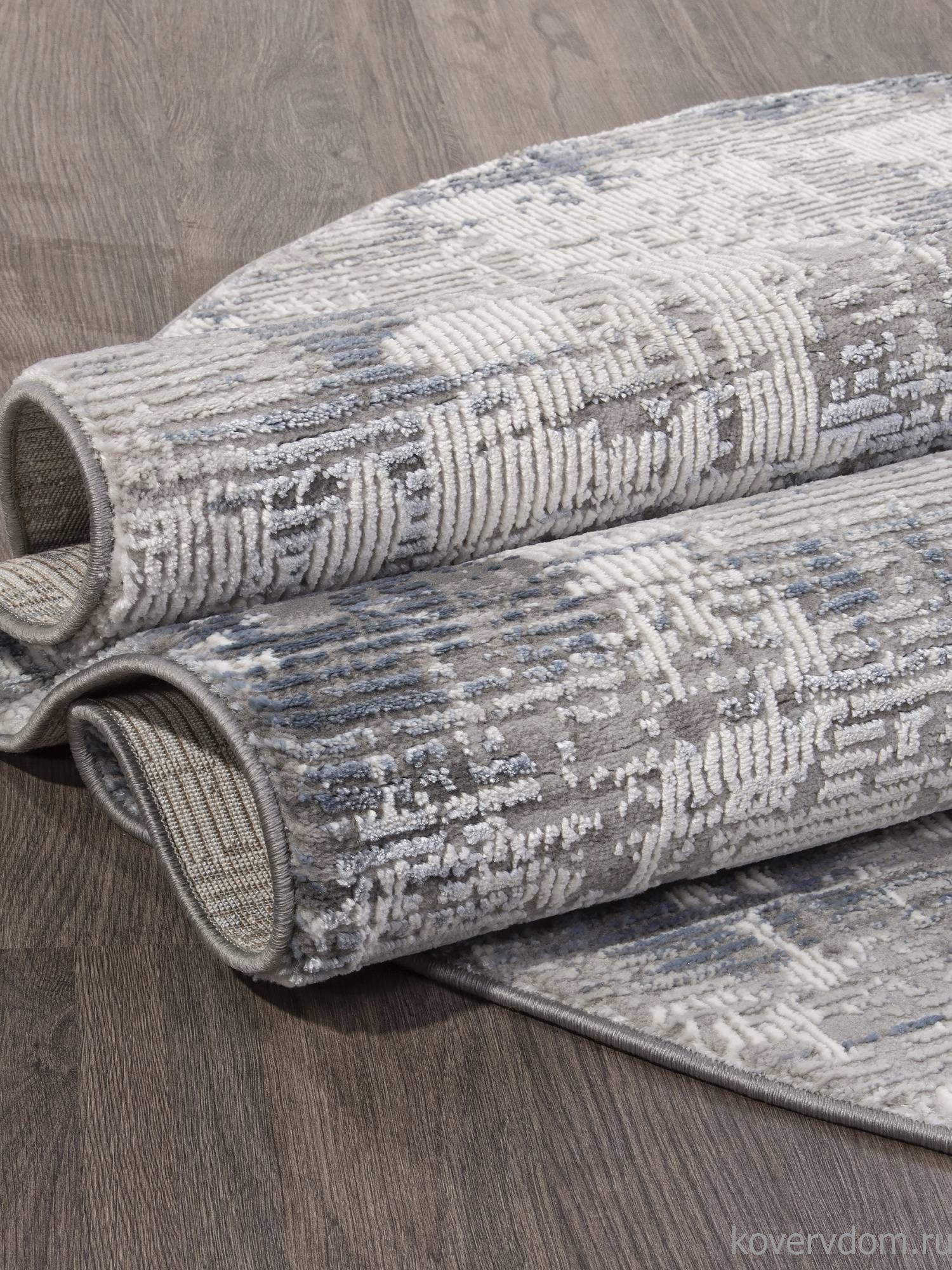 Ковер ARMINA 04082T BLUE / BLUE Овал