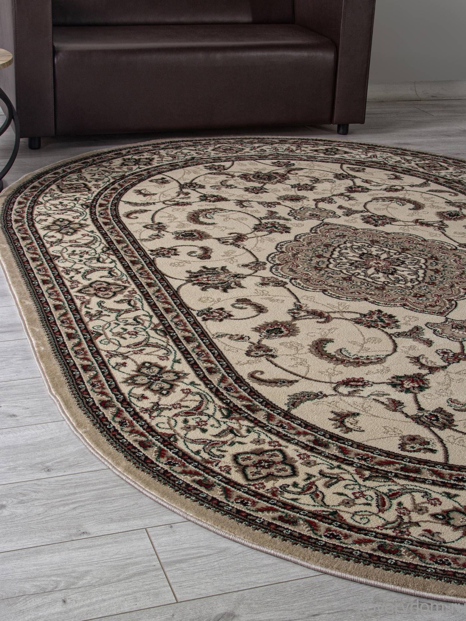 Ковер COLIZEY-A D389 BEIGE Овал