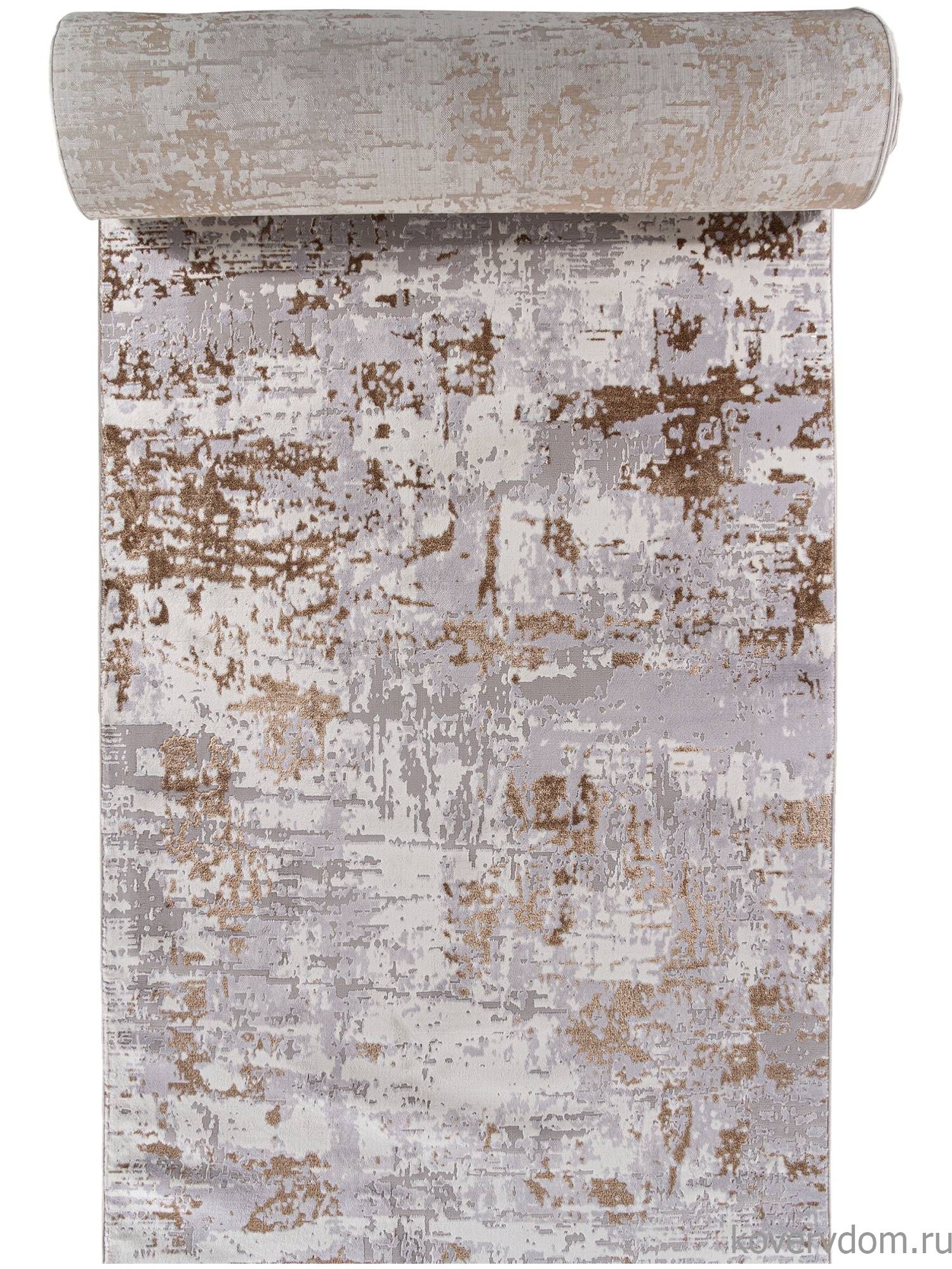 Ковровая Дорожка PALERMO F284 GRAY-GREEN