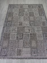 Однотонный ковер KAIR S138 DARK GRAY