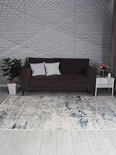 Ковер голубой AMELI 5072A CREAM / P.D.BLUE