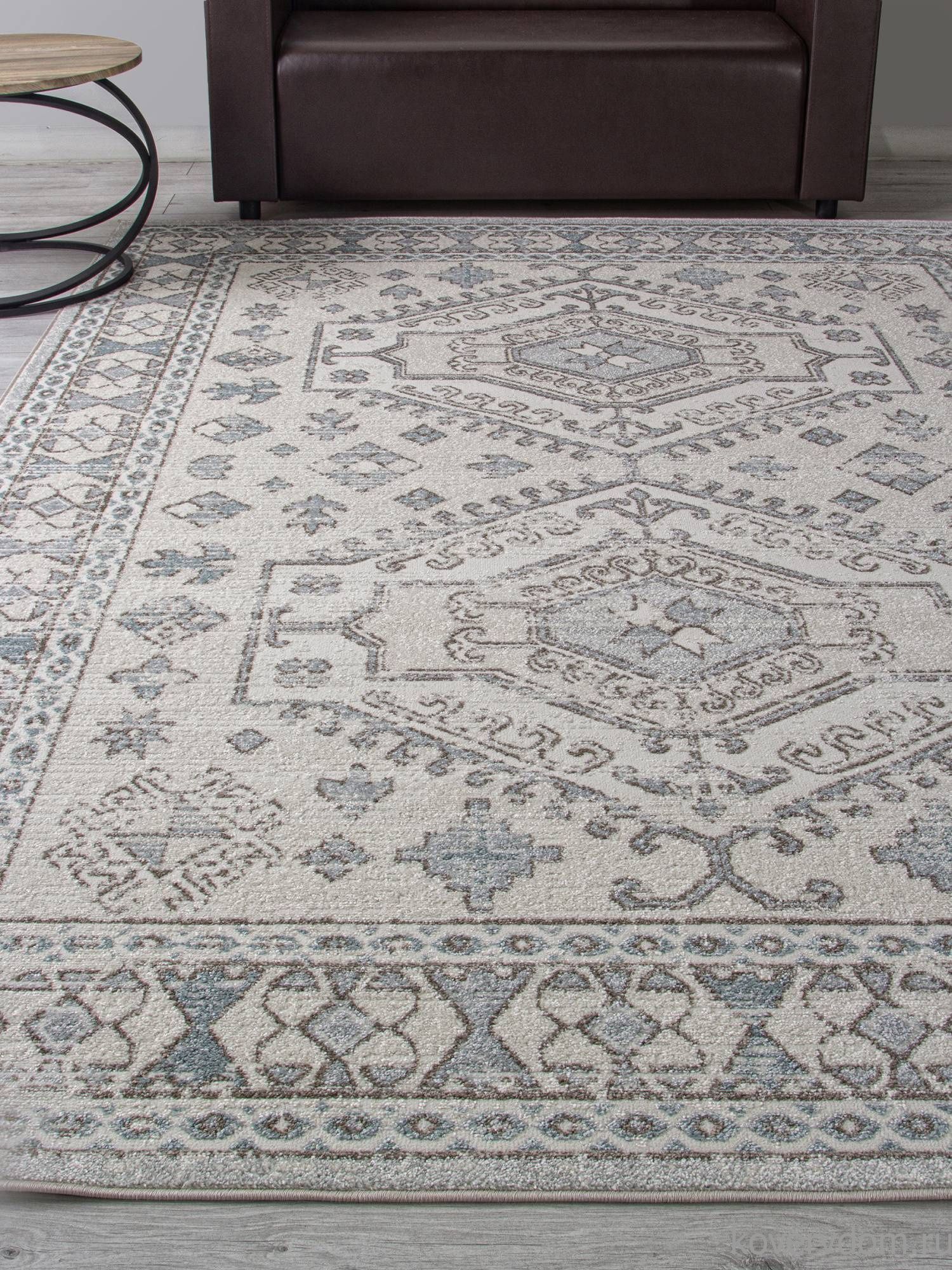 Ковер DONA F526 CREAM-BLUE Ковер DONA F526 CREAM-BLUE