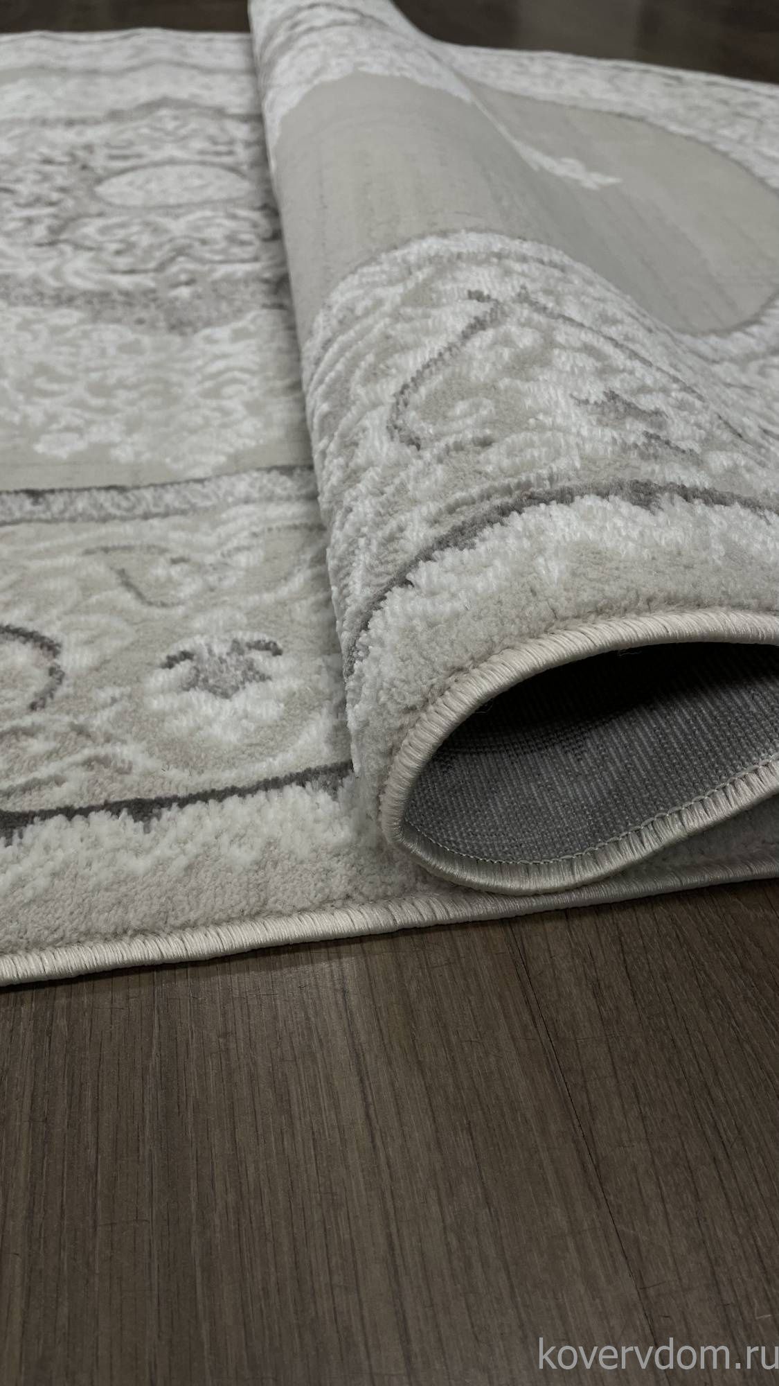 Ковер LUCCI P156A L.GRAY / L.GRAY Овал