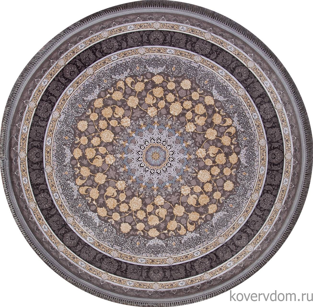 Ковер FARSI 1200 G258 GRAY Круг