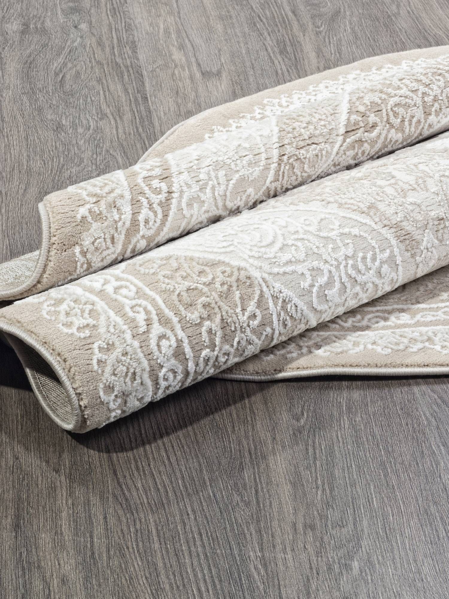 Ковер ARMINA 04088A BROWN / BROWN Круг