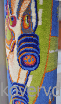 Детский ковер Гоночная трасса голубой 