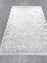 Пушистый ковер EFSAN L252A CREAM SHRINK / BLUE FDY