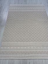 Пушистый овальный ковер KAIR S154 BEIGE