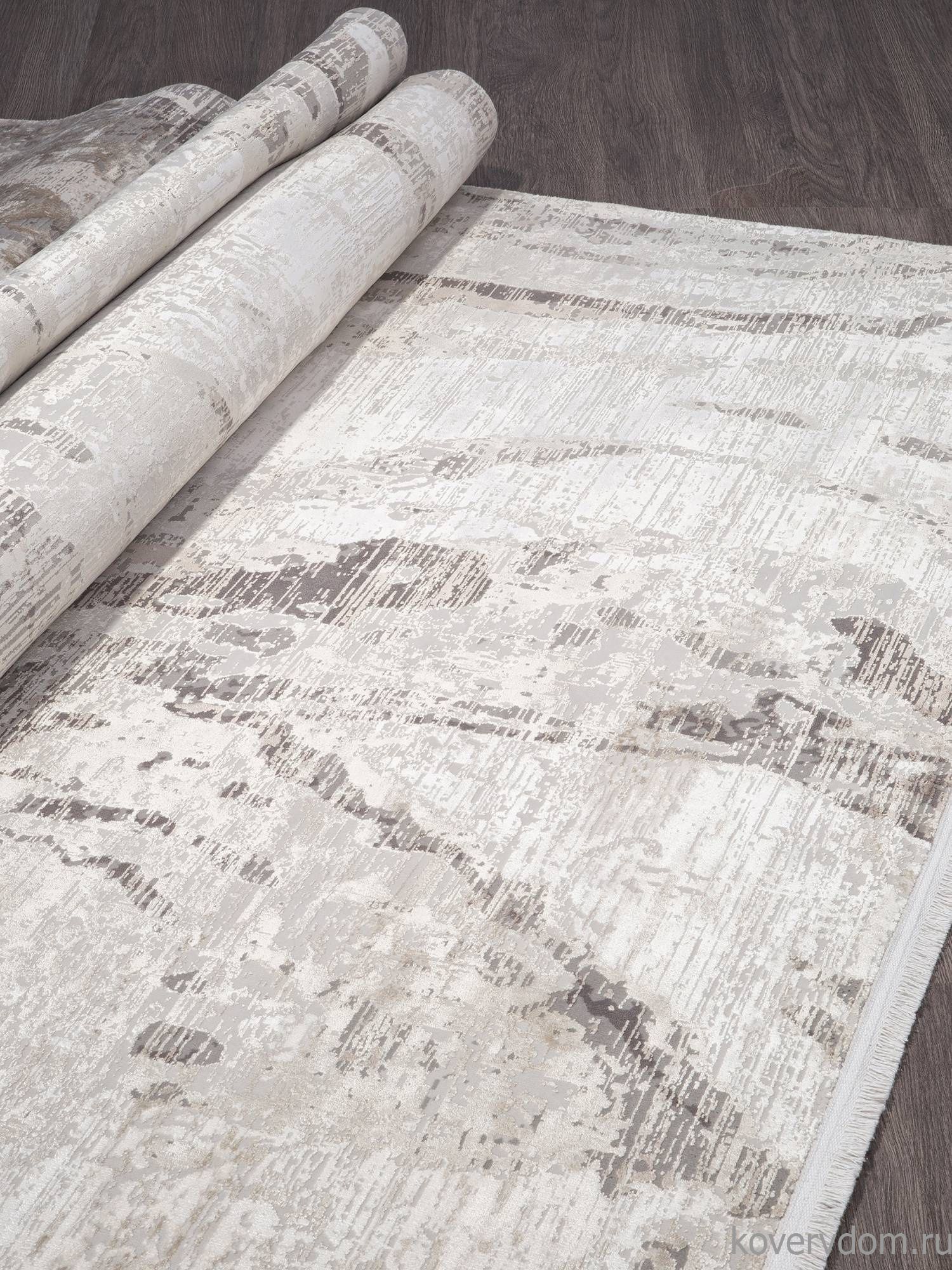 Ковер CABINET A122AR D.GREY / L.BEIGE