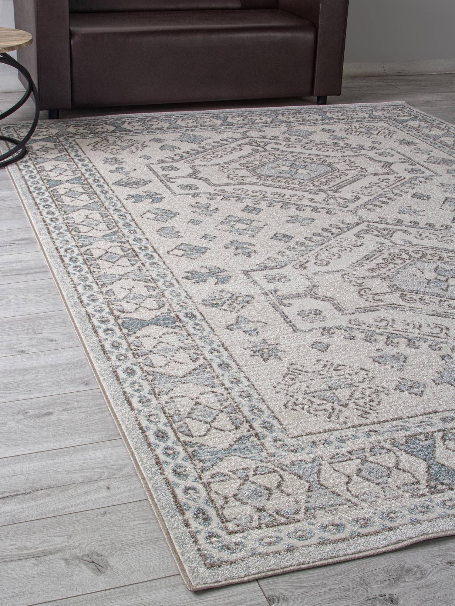 Ковер DONA F526 CREAM-BLUE Ковер DONA F526 CREAM-BLUE