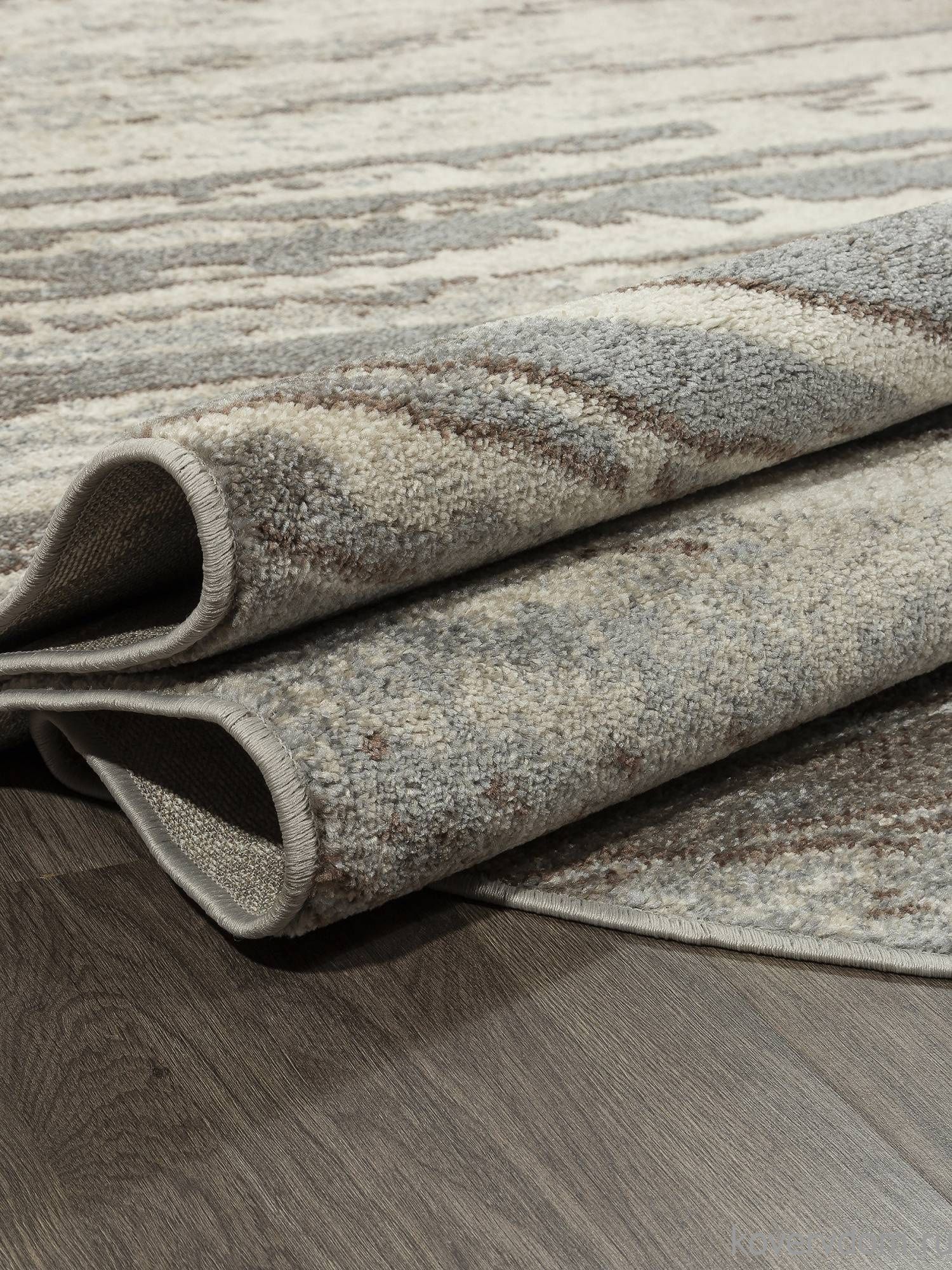 Ковер TORNADO F304 BEIGE-BROWN Овал