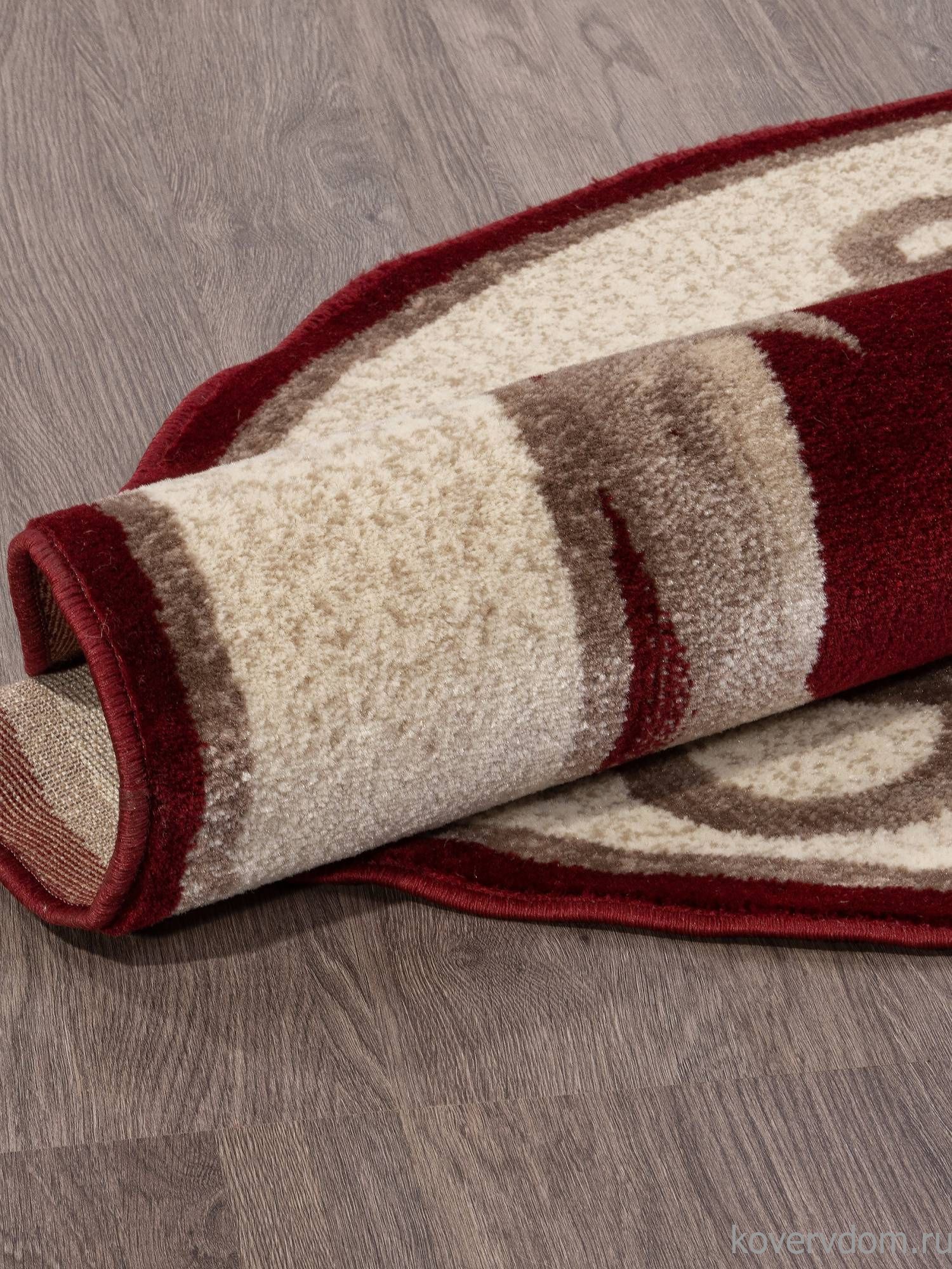 Ковер COLIZEY a704 RED Круг