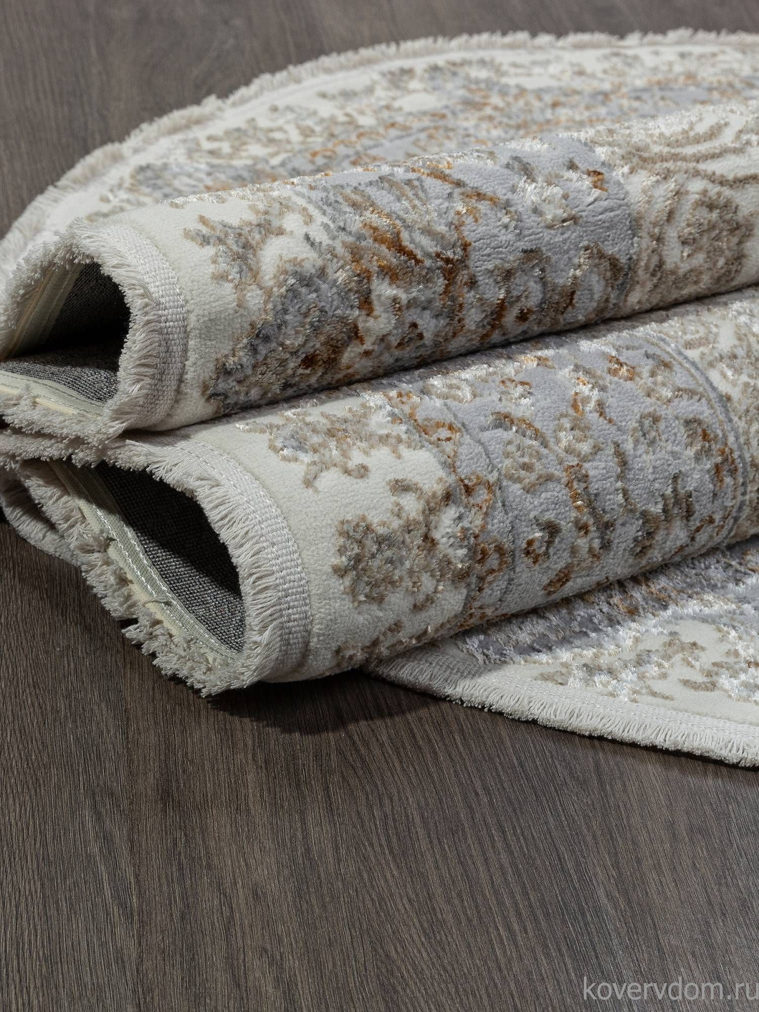 Ковер SAHARA 06066A CREAM FDY / CREAM HB Овал