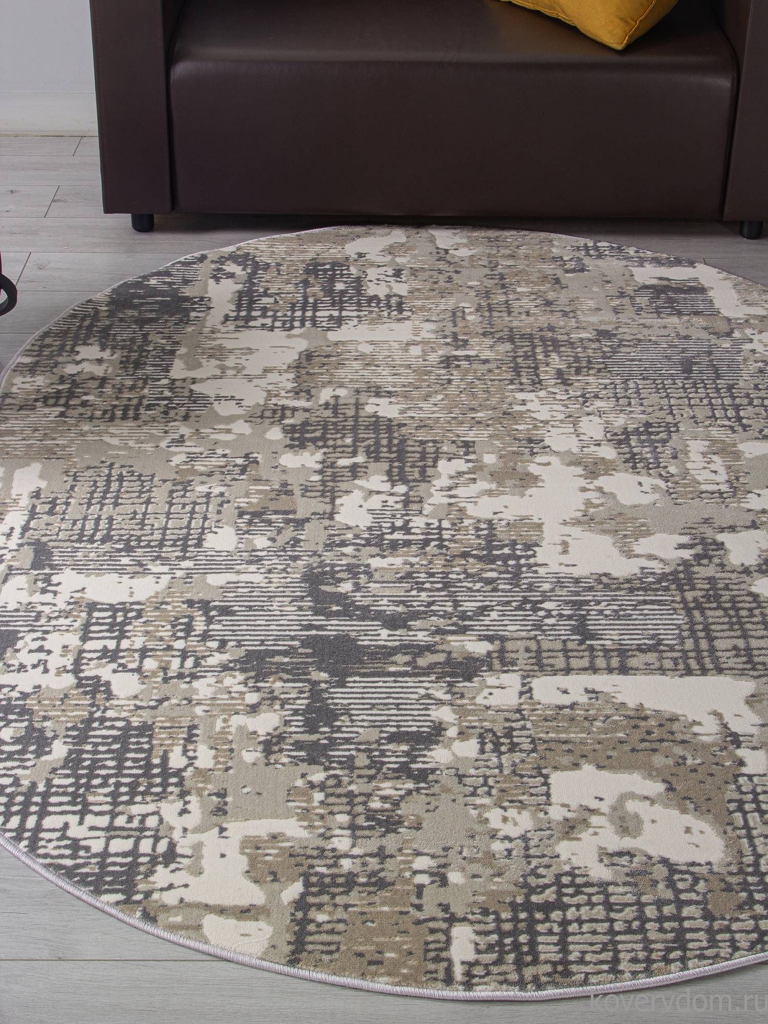 Ковер ATLANTIS D737 CREAM Овал