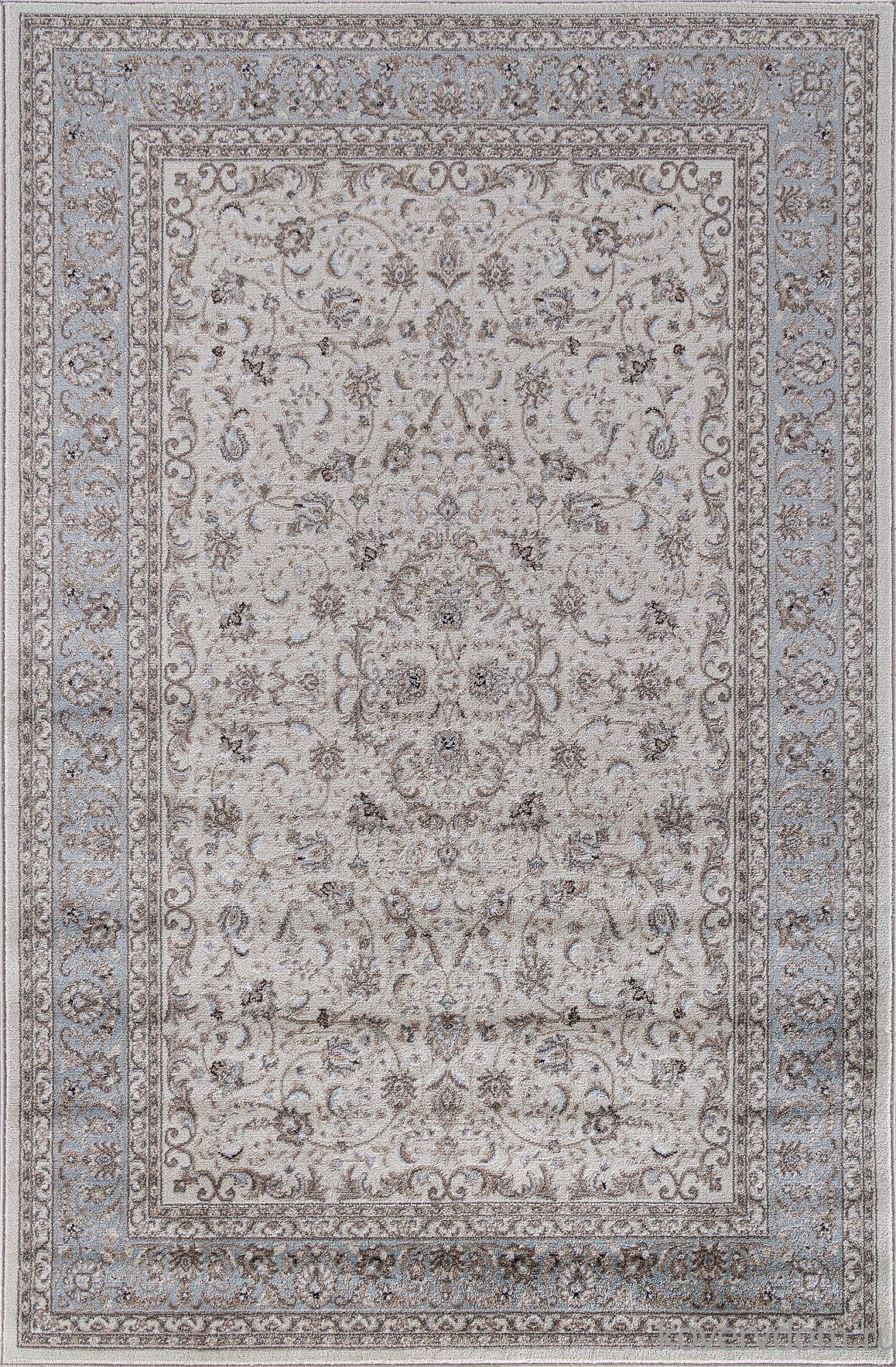 Ковер VALENCIA DELUXE F014 CREAM-L.BLUE Ковер VALENCIA DELUXE F014 CREAM-L.BLUE