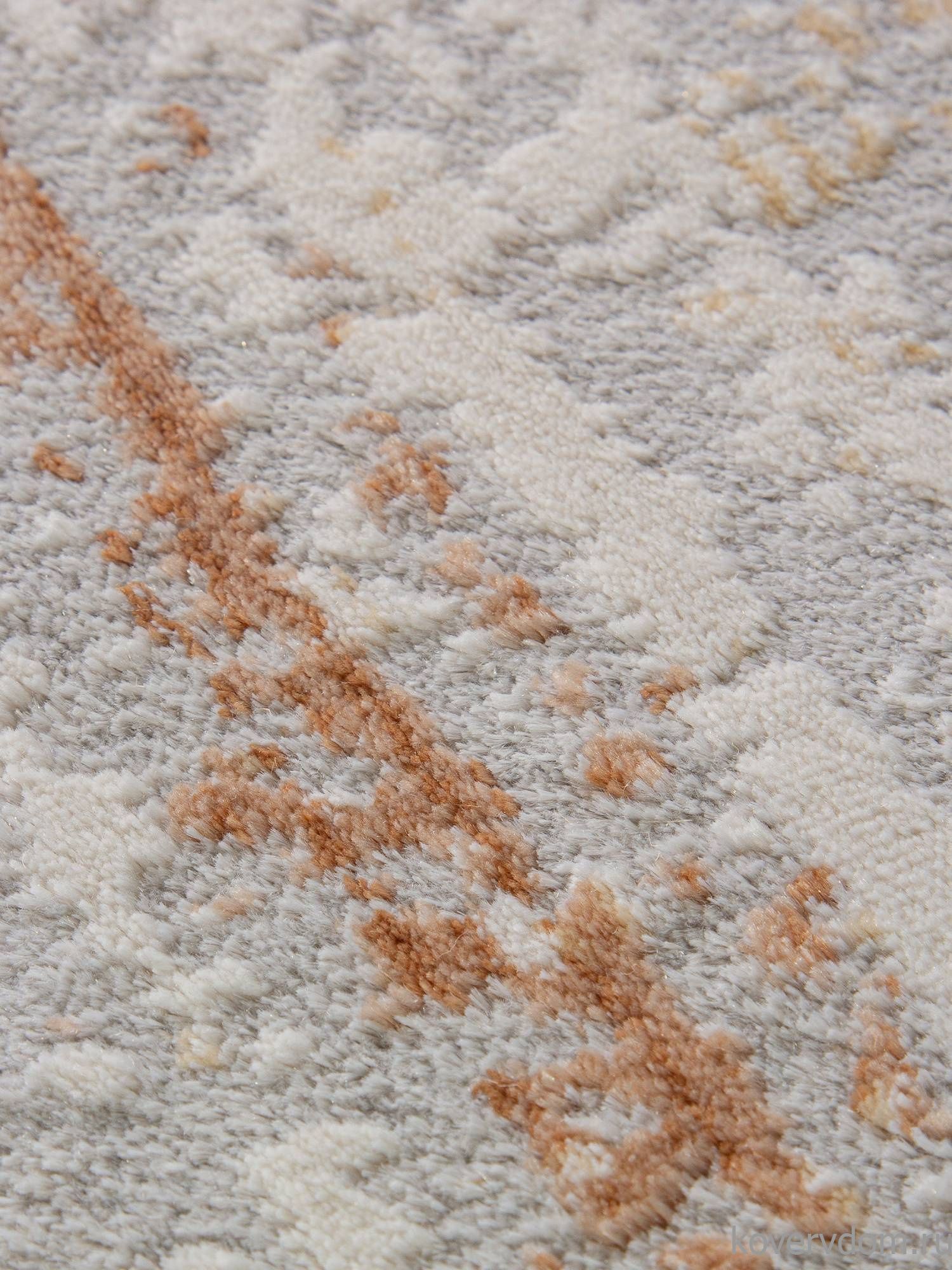 Ковер ZUMMA F026 ORANGE Овал