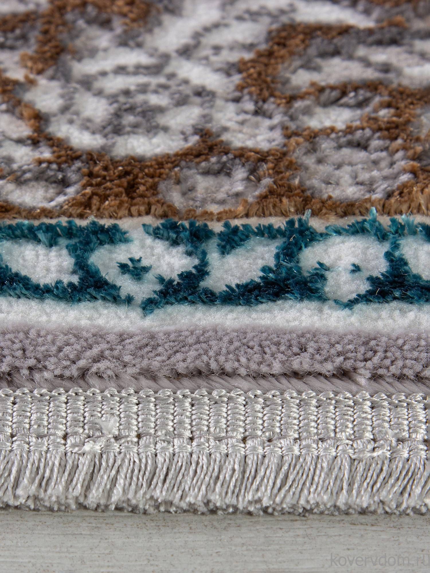 Ковер HALIF F640 GREEN-BLUE