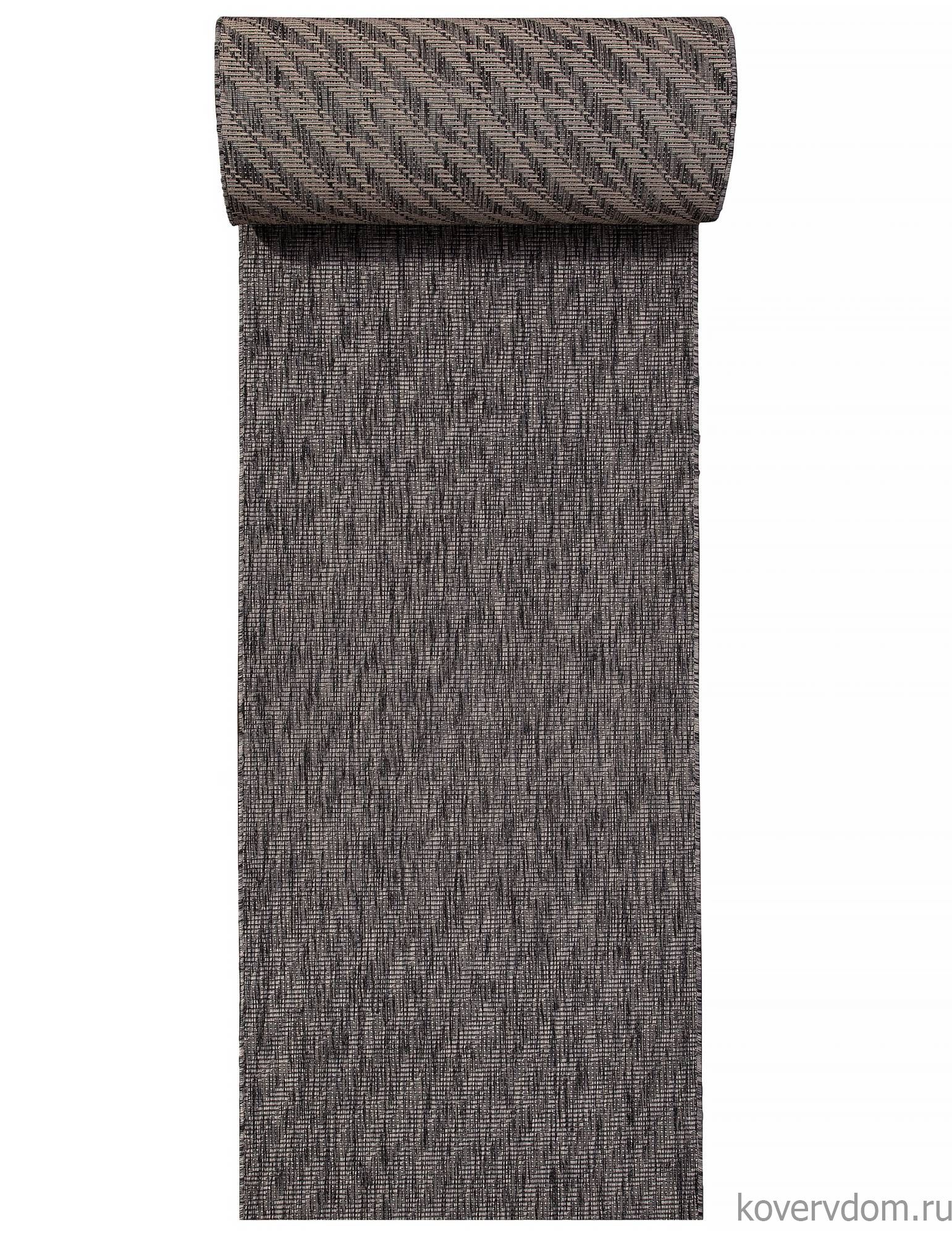 Ковровая дорожка циновка VEGAS S112 DARK GRAY