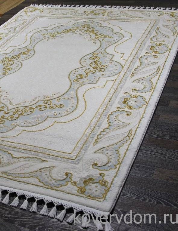 Ковер HUNKAR 08075A BLUE / GOLD