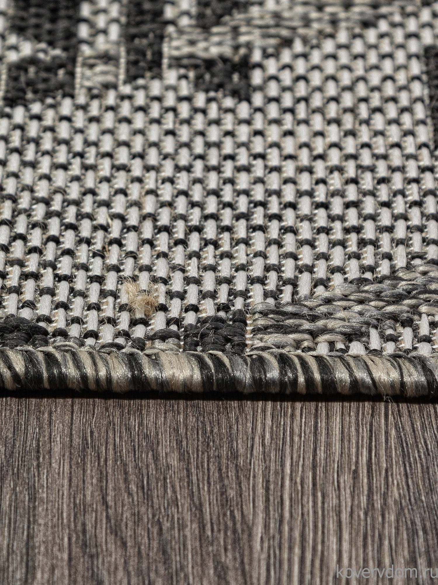 Ковер-циновка KAIR S135 BLACK-GRAY