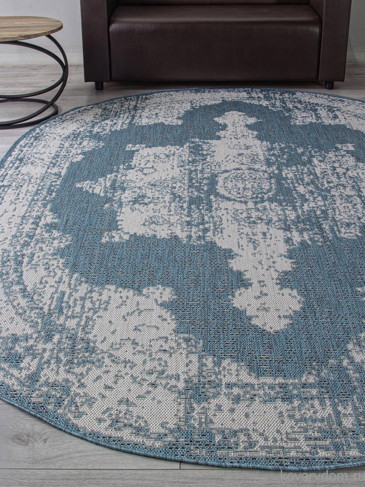 Ковер KAIR S129 BLUE Овал