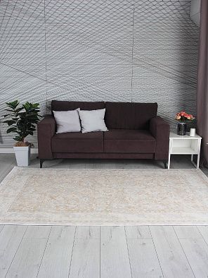 Ковер AMELI 9256A S.BEIGE / P.WHITE